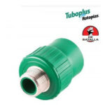CONECTOR MACHO TUBOPLUS 20mmX1/2^ 1/2X1/2^ - CONSTRUALIANZA