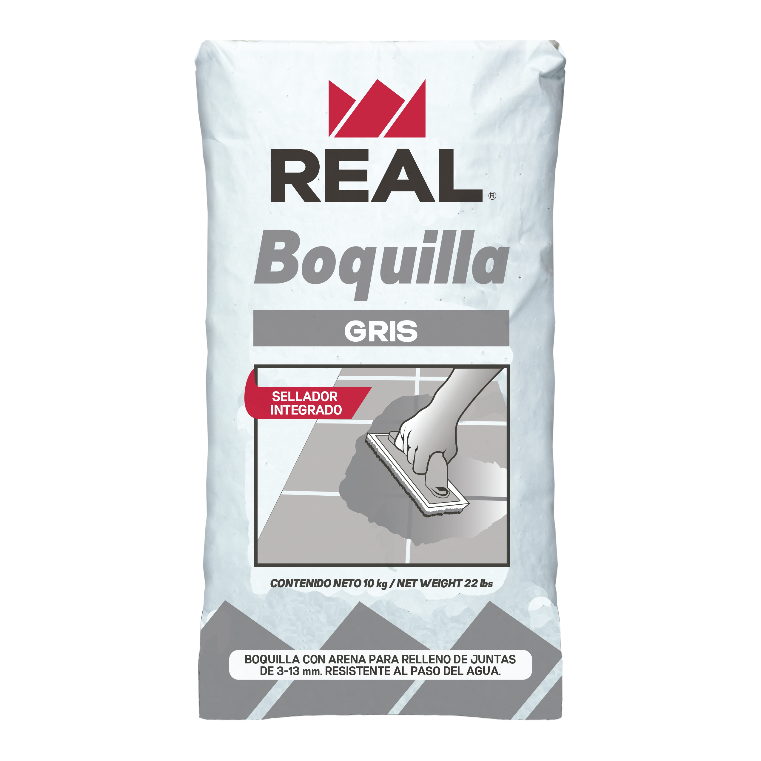 BOQUILLA REAL GRIS (10 KILOS)
