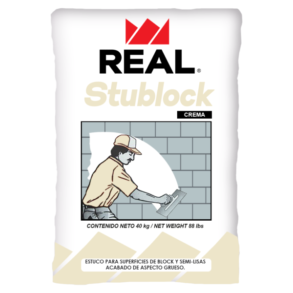 STUBLOCK REAL CREMA (25 KILOS)