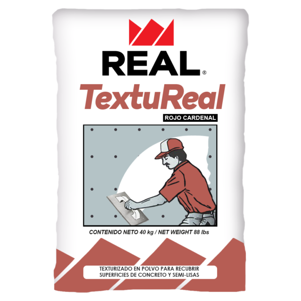 TEXTUREAL ROJO CARDENAL (40 KILOS)