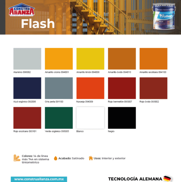 ESMALTE VOLLER FLASH SECADO RAPIDO - Imagen 2