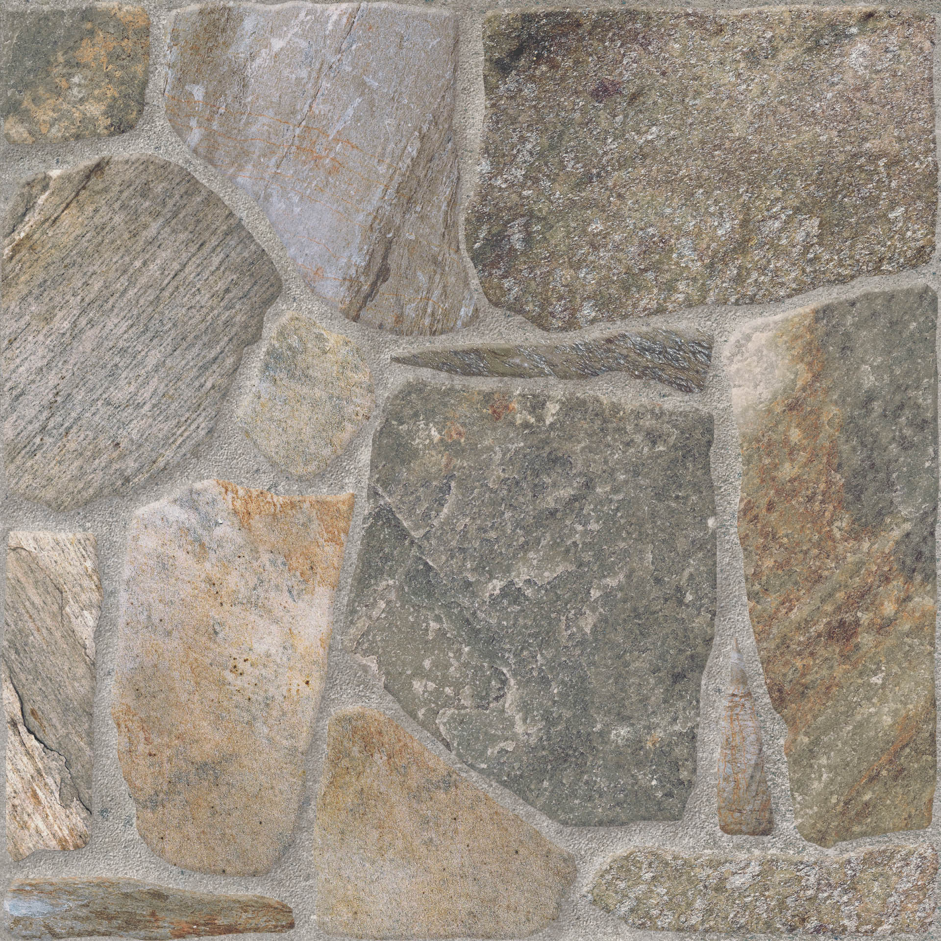 PISO 45X45 DAL-TILE GIRONA GRIS 1.64 M2. 1A. ZGR5