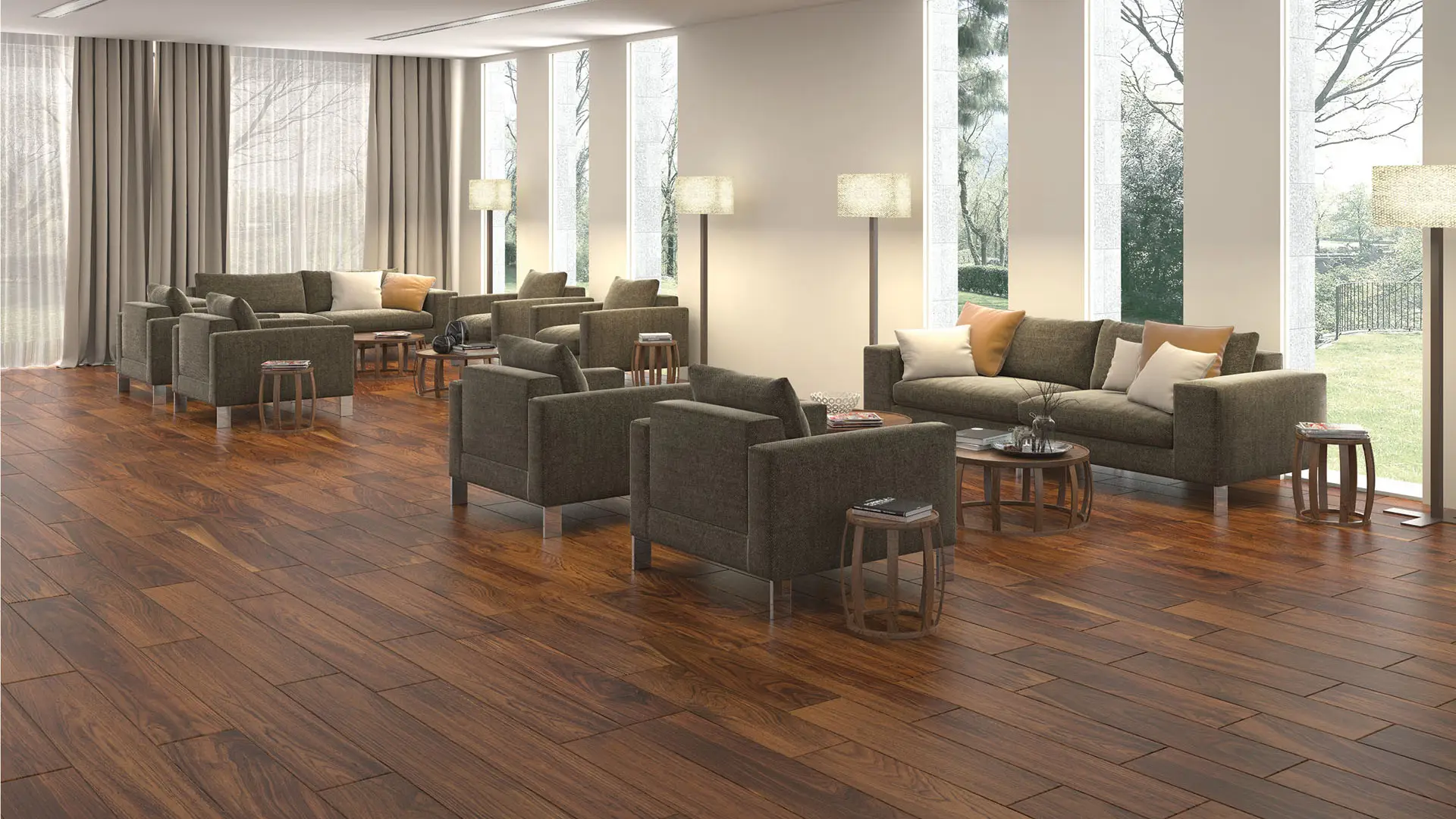 DUELA 20X90 DAL-TILE AFRICAN NATURAL 1.81 M2. 1A. GAW1 - Imagen 2