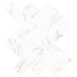 30X30 DAL-TILE MALLA CLASS WHITE .74 M2 1A.