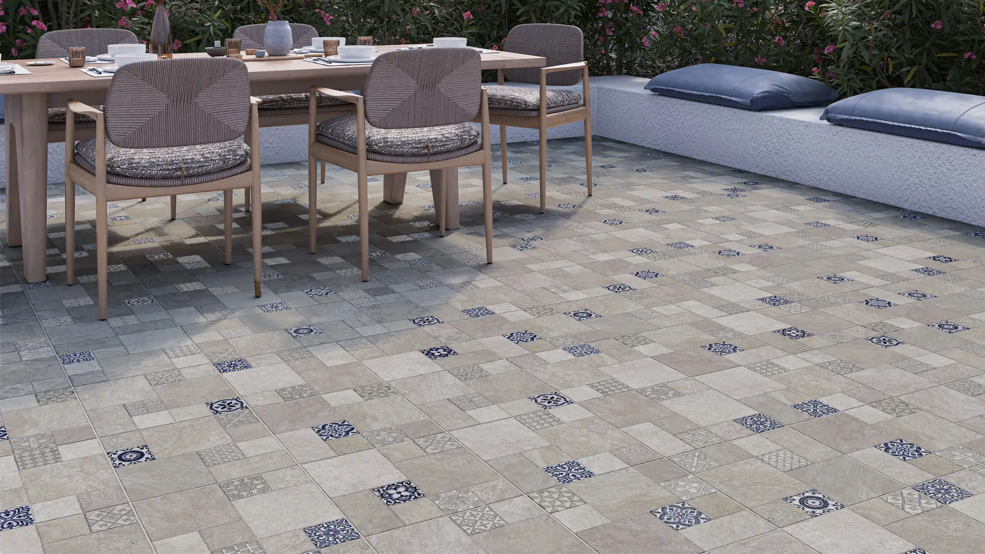 PISO 37X37 DALTILE LUCENTO GRIS 2.11 M2. 1A. - Imagen 2