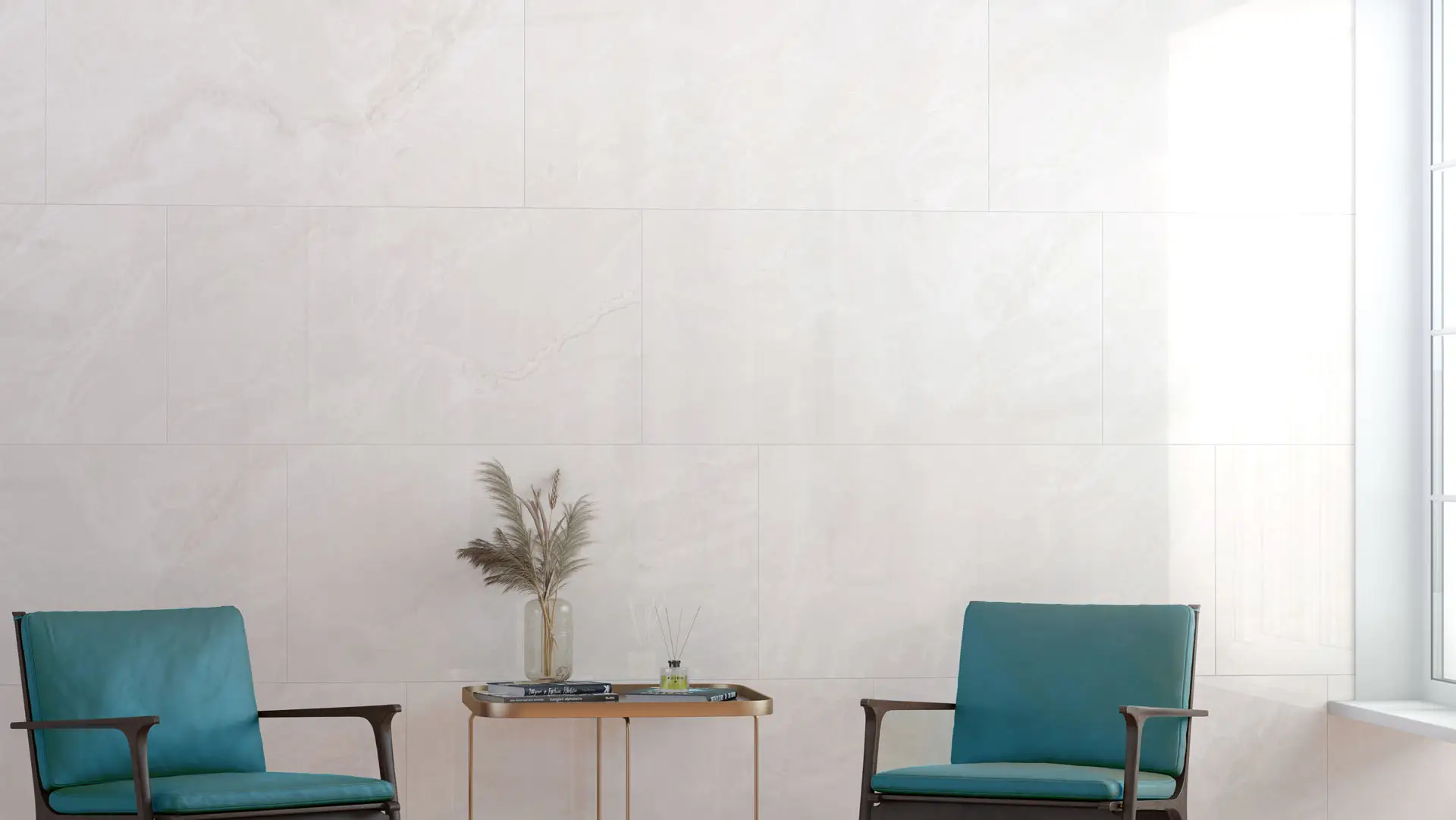 PISO 60X120 DAL-TILE LEBLANC BLANCO / WHITE RECT. 1.44 M2. 1A. ZLB6 - Imagen 2