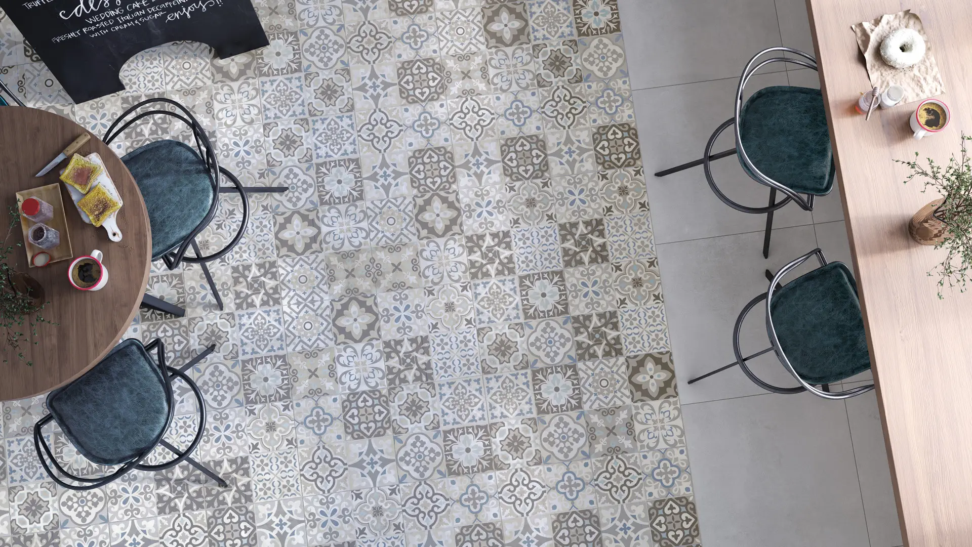 PISO 37X37 DAL-TILE COLONIAL ELENA 2.11 M2. 1A. ZCN8 - Imagen 2