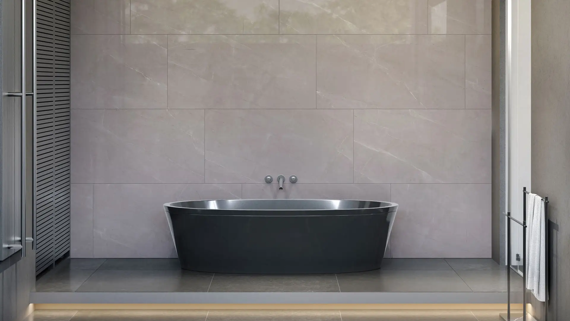 PISO 60X120 DAL-TILE GANDIA DARK GREY RECT. 1.44 M2.1A. - Imagen 2