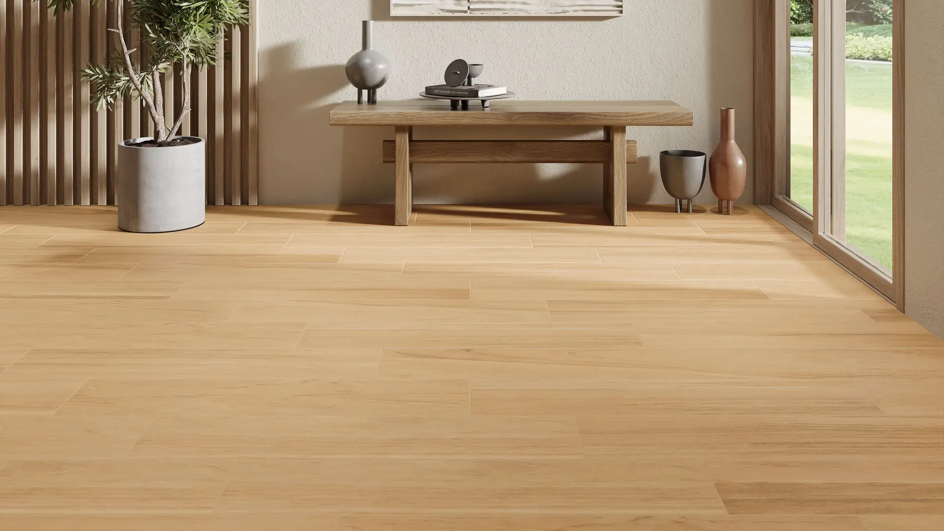 DUELA 18X60 DAL-TILE SUNWOOD MIEL 1.64 M2. 1A. ZDM2 - Imagen 2