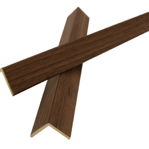 ESQUINERO PARA LAMBRIN NOGAL A01 LAMINADO 2.9 M X 2 CM PZA