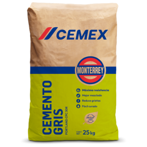 CEMENTO GRIS MONTERREY EXTRA CEMEX CPC 30R (25 KILOS) BTO