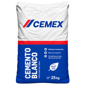 CEMENTO BLANCO CEMEX CPC 30R (25 KILOS) BTO